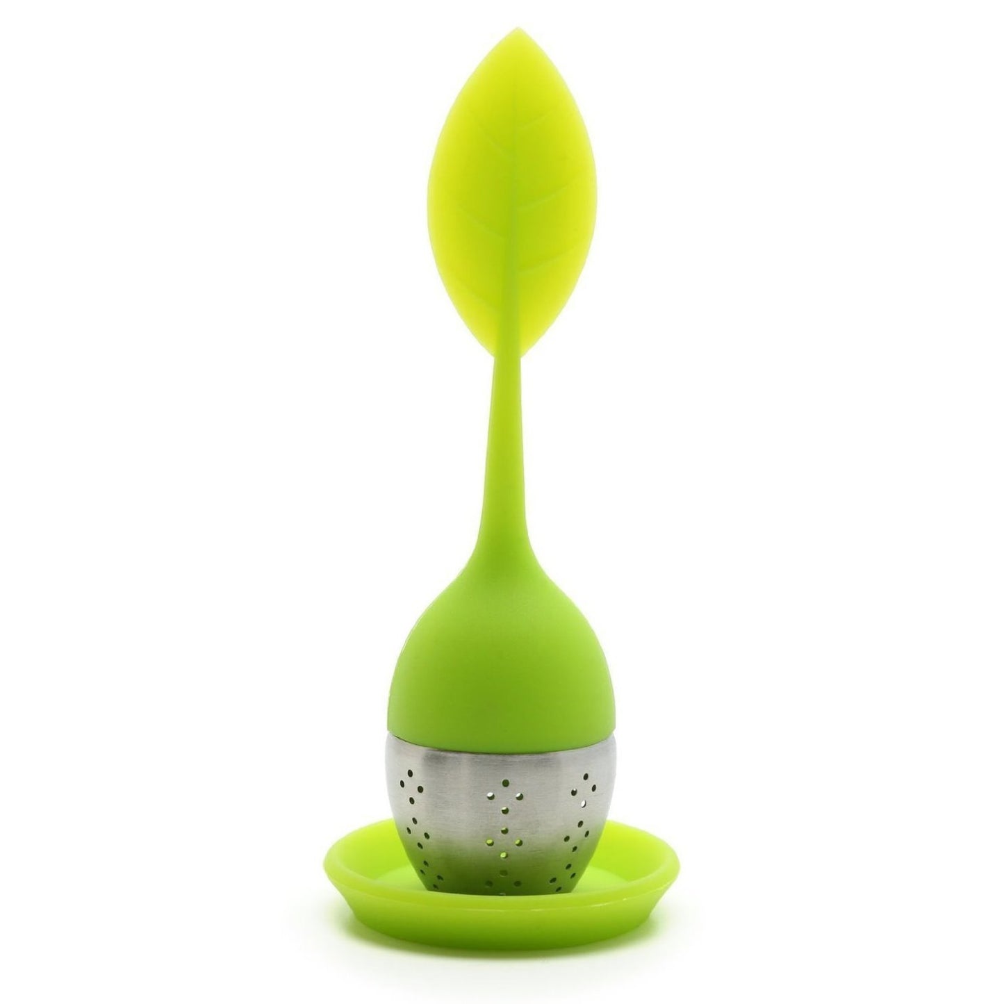 Silicone and Stainless Steel Leaf Tea Strainer
